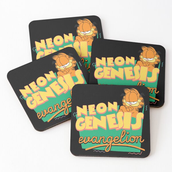 Item preview, Garfield Meets Neon Genesis Evangelion Funny Crossover designed and sold by Mckiawski.