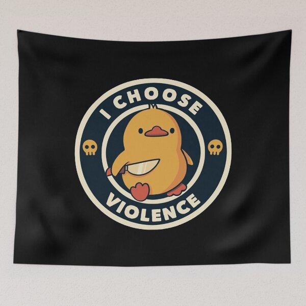 Item preview, I Choose Violence designed and sold by mollybettery.
