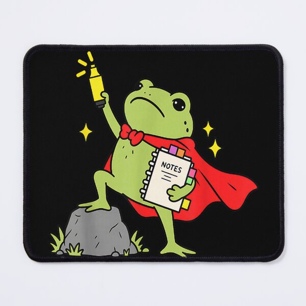 Item preview, We Annotate At Dawn English Teacher Funny Frog Reader designed and sold by Lalanian-Shop.