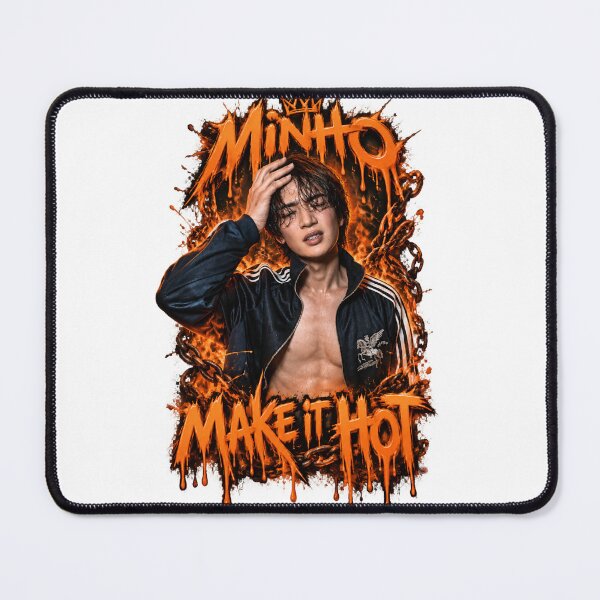 Item preview, Y2K Fire Orange Aesthetic SHINee Minho Solo designed and sold by Valeree Store.