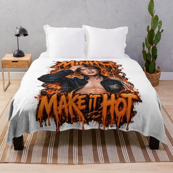 Item preview, Y2K Fire Orange Aesthetic SHINee Minho Solo designed and sold by Valeree Store.