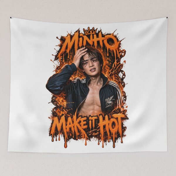 Item preview, Y2K Fire Orange Aesthetic SHINee Minho Solo designed and sold by Valeree Store.
