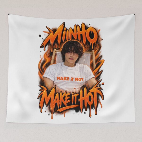Item preview, Bold Orange Accent SHINee Minho Solo Comeback designed and sold by Valeree Store.