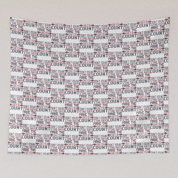 Item preview, Inspirational Quote Design - Don't Count the Days, Make the Days Count designed and sold by Pro Designers.