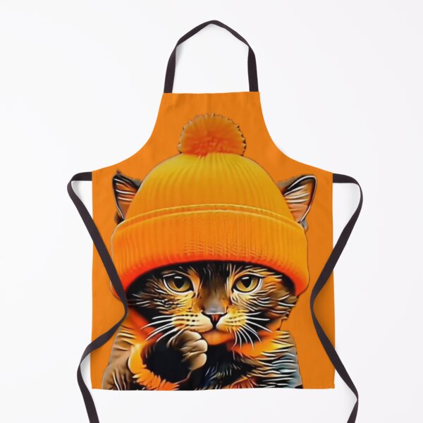 Item preview, BIG Sammy the Cat In The Orange Hat designed and sold by ParisPoet.
