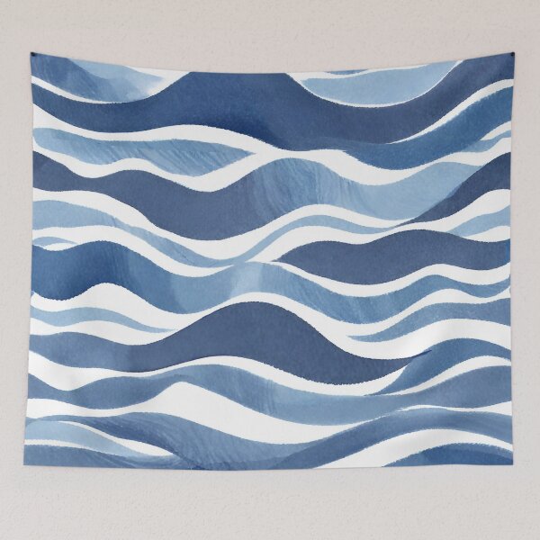 Item preview, Watercolor Waves designed and sold by Blandine Duvillier.