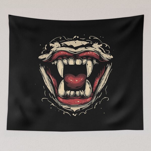 Item preview, Vampire Teeth Gothic Horror designed and sold by LayercraftArt.
