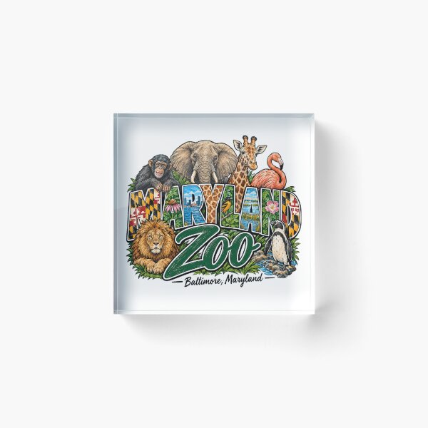 Item preview, Maryland Zoo designed and sold by erkinmaddison.