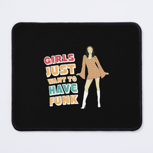 Item preview, Girls Just Want to Have Funk Disco Retro Woman  designed and sold by Mckiawski.