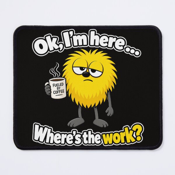 Item preview, Ok, I'm here .... Where's the Work? designed and sold by TheThinglings.