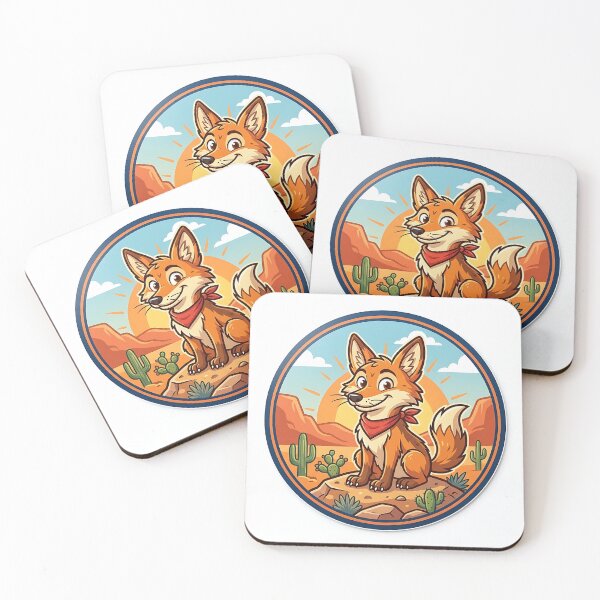 Item preview, Coyote in the background designed and sold by Naxuid.