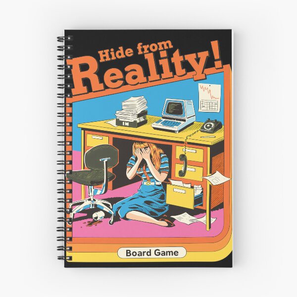 Item preview, Hide from Reality Office Stress Board Game Art designed and sold by Mckiawski.