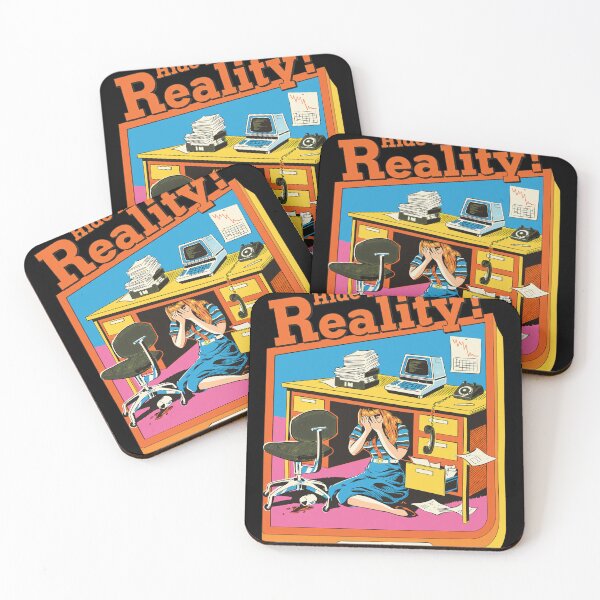 Item preview, Hide from Reality Office Stress Board Game Art designed and sold by Mckiawski.
