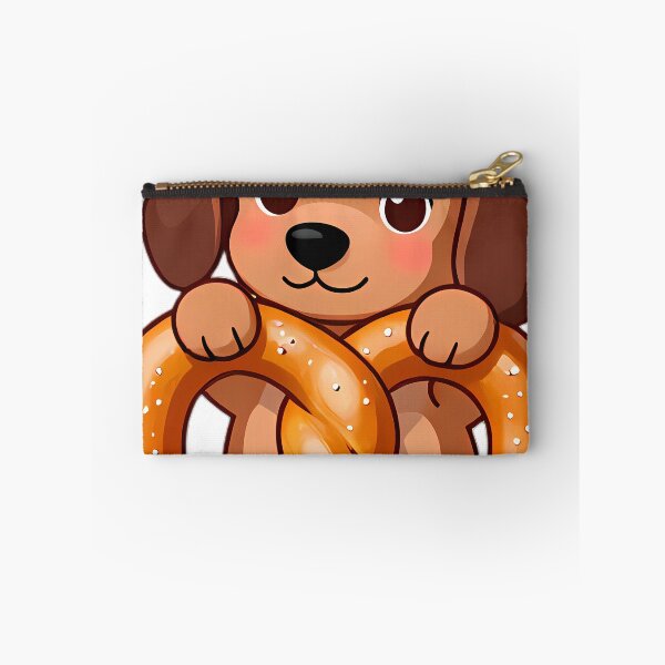 Item preview, Dachshund in Alpine Hat Peeking Through Giant Pretzel designed and sold by pumsquare.