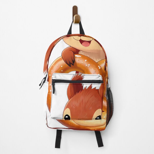 Item preview, Tufted Red Squirrel Cuddled Inside Giant Bavarian Pretzel designed and sold by pumsquare.