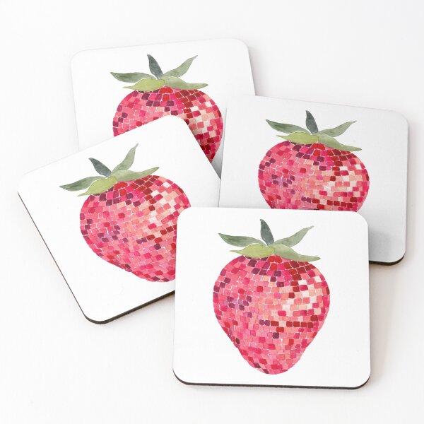 Item preview, disco ball strawberry designed and sold by KristenHSmolen.