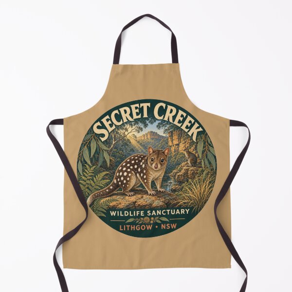 Item preview, Secret Creek, New South Wales – Illustrated Travel Sticker | Wildlife Sanctuary & Bushland designed and sold by Random Designs.