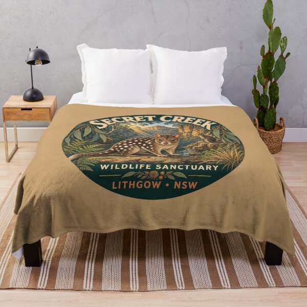 Item preview, Secret Creek, New South Wales – Illustrated Travel Sticker | Wildlife Sanctuary & Bushland designed and sold by Random Designs.