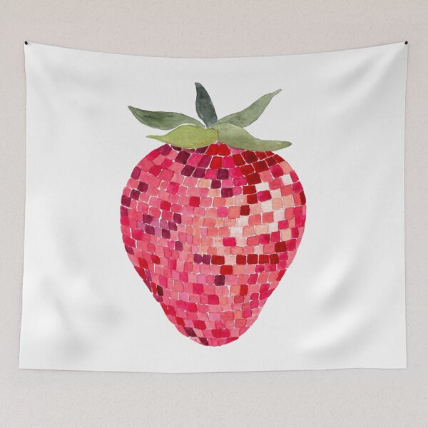 Item preview, disco ball strawberry designed and sold by KristenHSmolen.