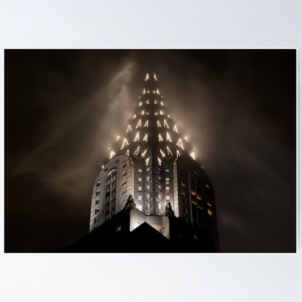 Item preview, The Ghost Of Chrysler's Spire designed and sold by Ray's Photos & Art.