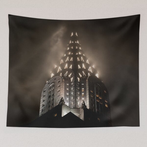 Item preview, The Ghost Of Chrysler's Spire designed and sold by Ray's Photos & Art.