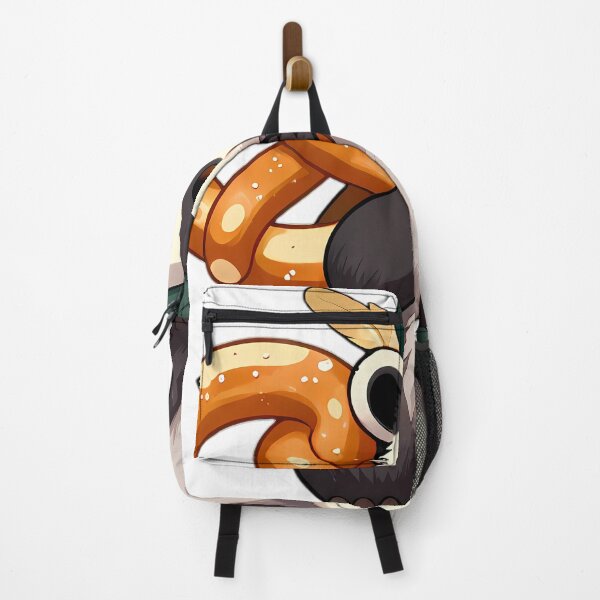 Item preview, European Badger Carrying Giant Pretzel on Shoulder designed and sold by pumsquare.