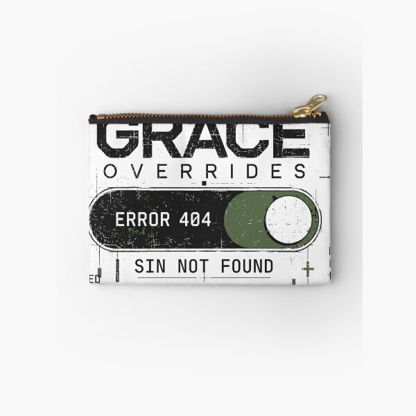 Item preview, Grace Overrides | Sin Not Found Christian Art | Romans 6:14 designed and sold by CrossLampCo..