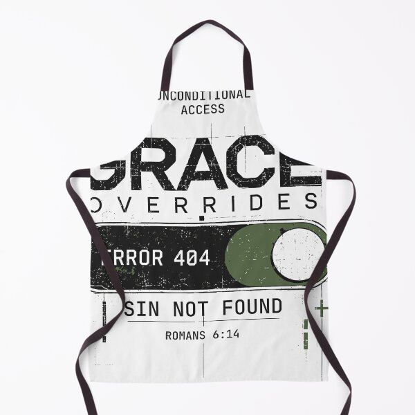 Item preview, Grace Overrides | Sin Not Found Christian Art | Romans 6:14 designed and sold by CrossLampCo..