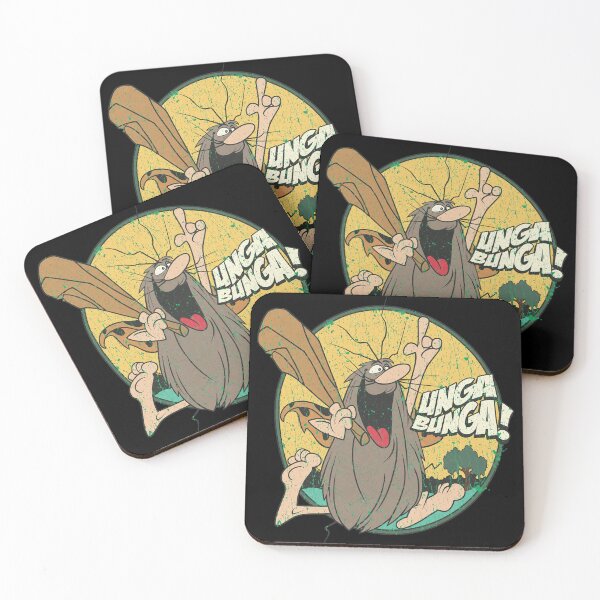 Item preview, Retro Caveman Unga Bunga Primitive Cartoon Art designed and sold by Mckiawski.