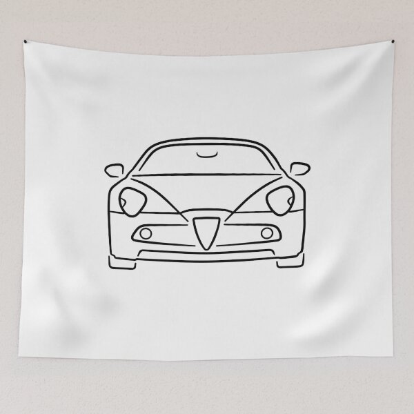 Item preview, Alfa Romeo 8C — Elegant Italian Grand Tourer designed and sold by AutoClub.