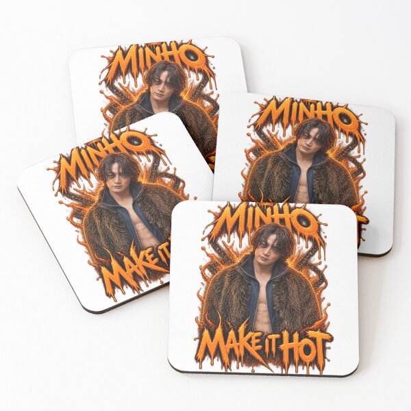 Item preview, SHINee Minho Make It Hot Fiery Orange Typography designed and sold by Valeree Store.
