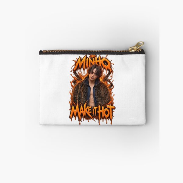 Item preview, SHINee Minho Make It Hot Tipografía Naranja Ardiente designed and sold by Valeree Store.