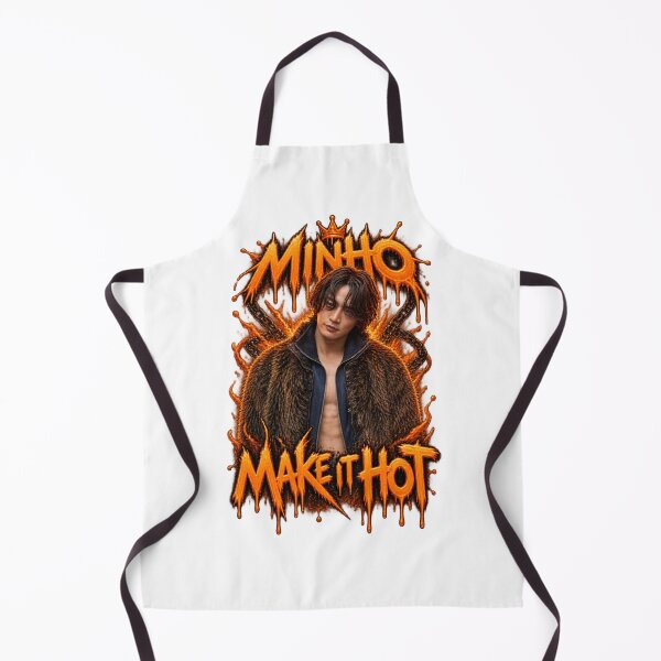 Item preview, SHINee Minho Make It Hot Fiery Orange Typography designed and sold by Valeree Store.