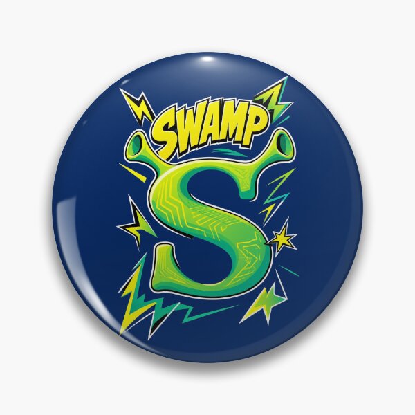 Item preview, Swamp Style Letter S  designed and sold by garuda221.