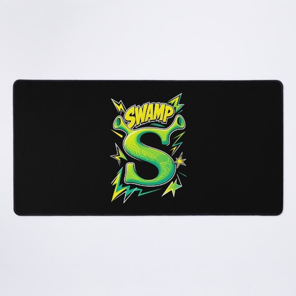 Item preview, Swamp Style Letter S  designed and sold by garuda221.