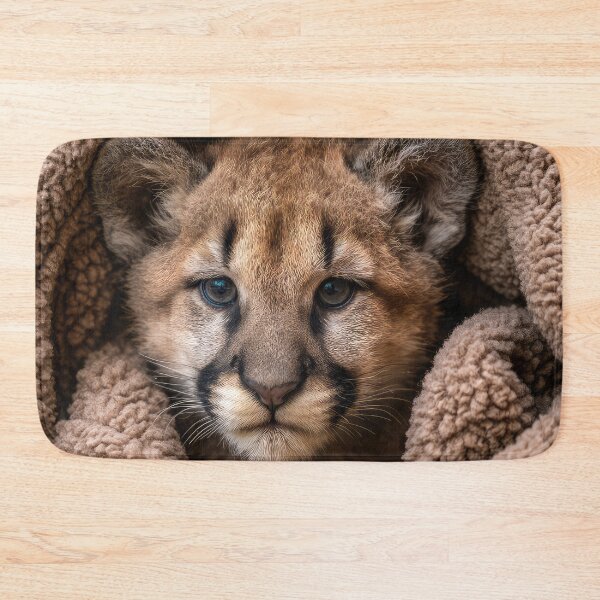 Item preview, Puma Cub in Blanket 01 designed and sold by Elisabeth Lucas.