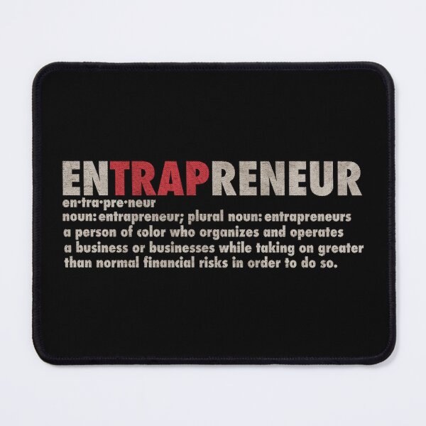 Item preview, Entrapreneur Definition Funny Entrepreneur Humor Art designed and sold by markomale.