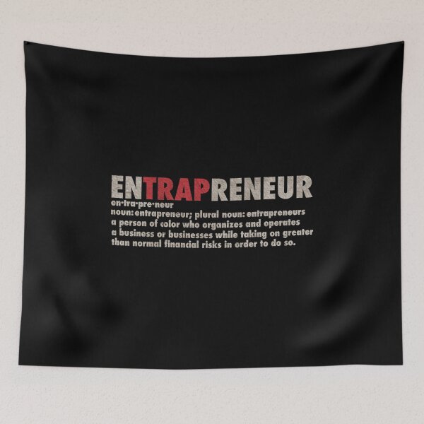 Item preview, Entrapreneur Definition Funny Entrepreneur Humor Art designed and sold by markomale.