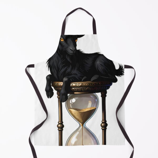 Item preview, Gothic Black Goat Bone Pillar Hourglass designed and sold by IllumeInk.