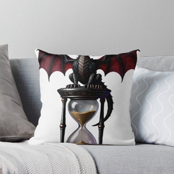 Item preview, Gothic Dragon Hatchling Obsidian Hourglass designed and sold by IllumeInk.