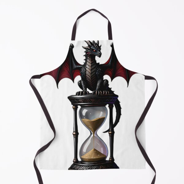 Item preview, Gothic Dragon Hatchling Obsidian Hourglass designed and sold by IllumeInk.