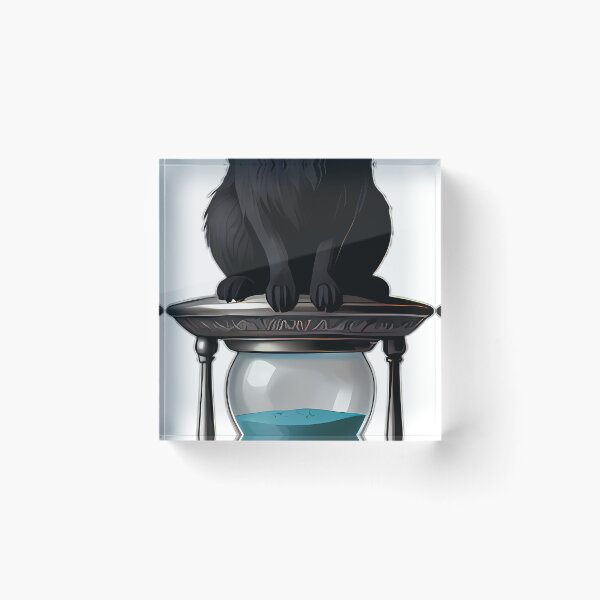 Item preview, Gothic Dark Hare Silver Hourglass designed and sold by IllumeInk.