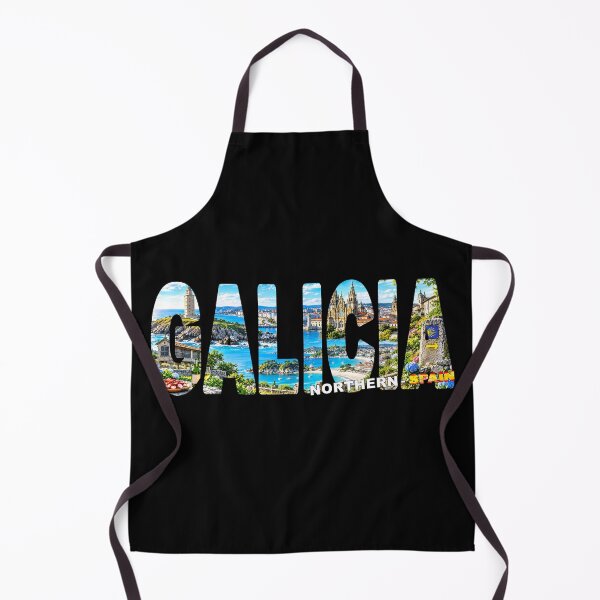 Item preview, GALICIA Northern Spain - Tourist Souvenir Sticker Shirt Beautiful Coastal Towns designed and sold by Adam Gormley.