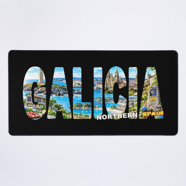 Item preview, GALICIA Northern Spain - Tourist Souvenir Sticker Shirt Beautiful Coastal Towns designed and sold by Adam Gormley.