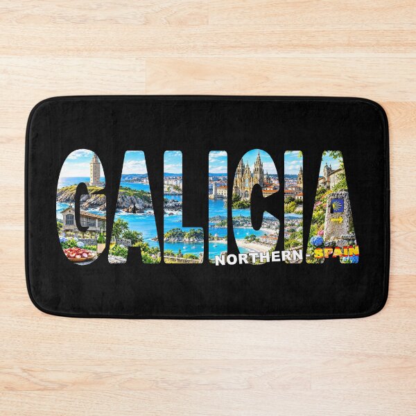 Item preview, GALICIA Northern Spain - Tourist Souvenir Sticker Shirt Beautiful Coastal Towns designed and sold by Adam Gormley.