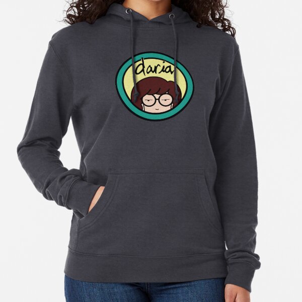 Daria (yellow background) Lightweight Hoodie