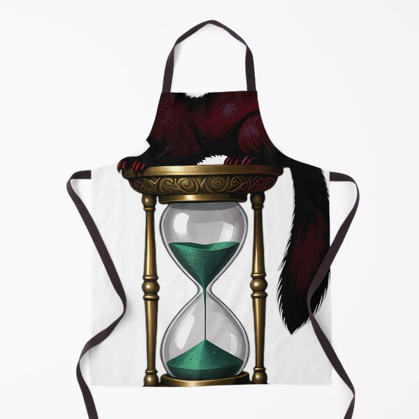 Item preview, Gothic Ermine Filigree Hourglass designed and sold by IllumeInk.