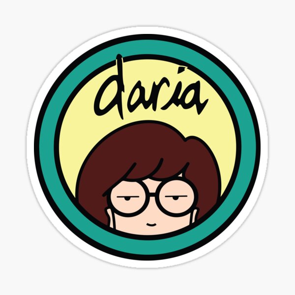 Sticker Daria Redbubble