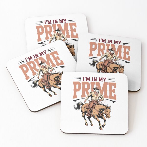 Item preview, I am In My Prime Vintage Cowboy Western Horse Rider Design designed and sold by PrintMastery.