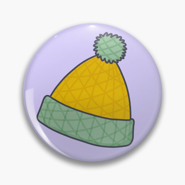Item preview, Cute Yellow Pom Pom Winter Beanie designed and sold by tammist.